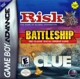 Three-in-One Pack - Risk + Battleship + Clue