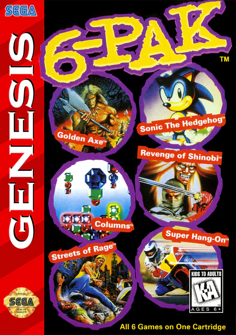 Genesis 6-Pak
