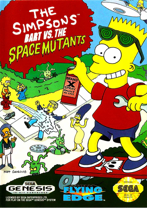 Simpsons, The - Bart vs The Space Mutants