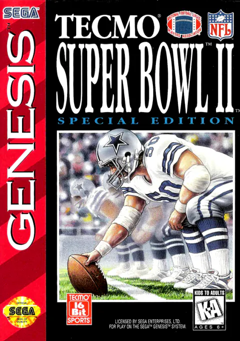 Tecmo Super Bowl II SE