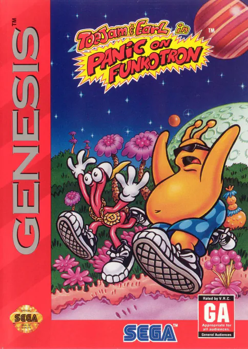 Toejam & Earl in Panic on Funkotron