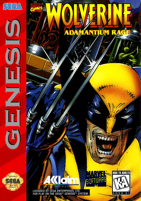 Wolverine Adamantium Rage