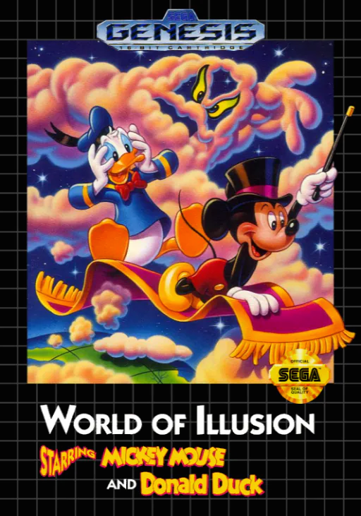 World of Illusion Starring Mickey Mouse & Donald Duck