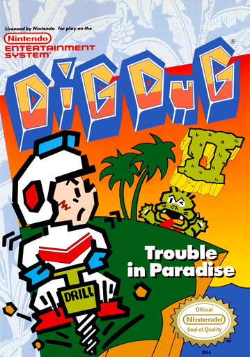 Dig Dug II - Trouble in Paradise
