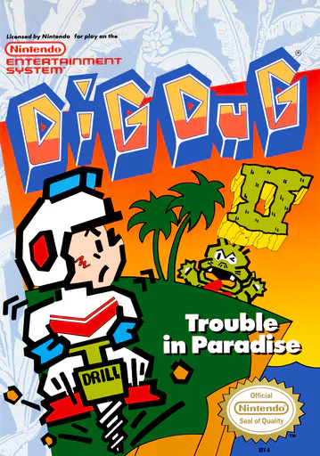 Dig Dug II - Trouble in Paradise