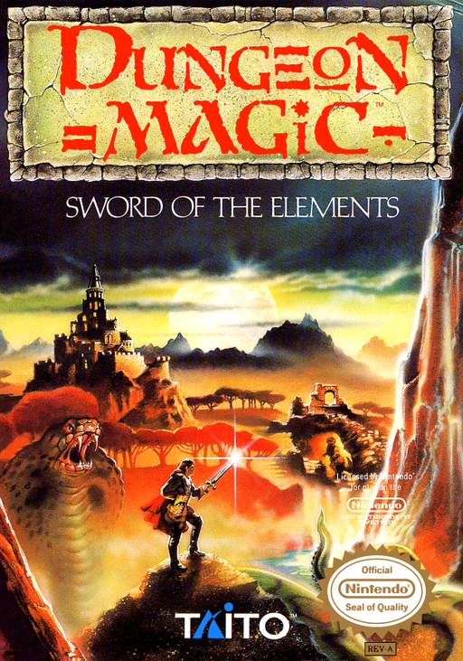 Dungeon Magic - Sword of the Elements