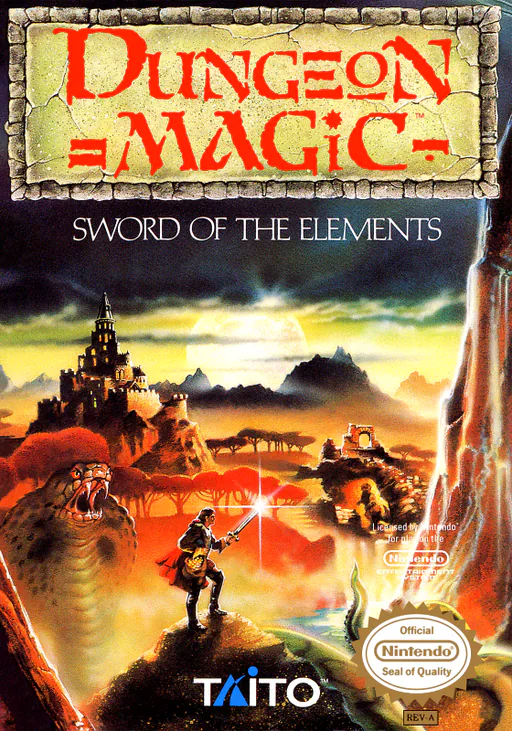 Dungeon Magic - Sword of the Elements
