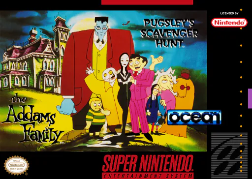 Addams Family, The - Pugsley's Scavenger Hunt