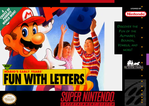 Mario's Early Years - Fun with Letters