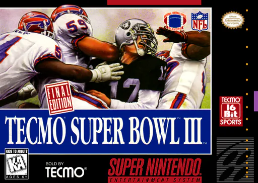 Tecmo Super Bowl III - Final Edition