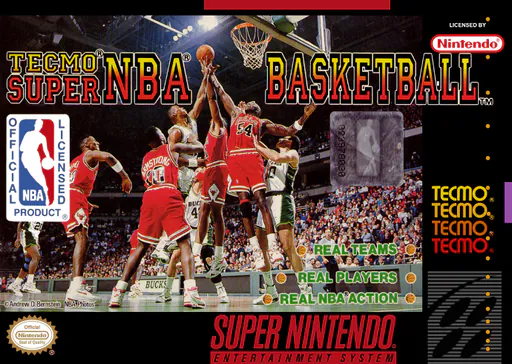 Tecmo Super NBA Basketball (SNS-XM)